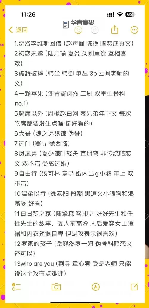 探索2024年必看!有什么好看的yy小说推荐图1