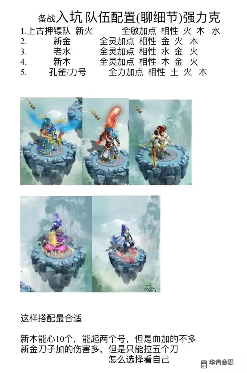 问道手游木系怎么加点和相性详解攻略图1