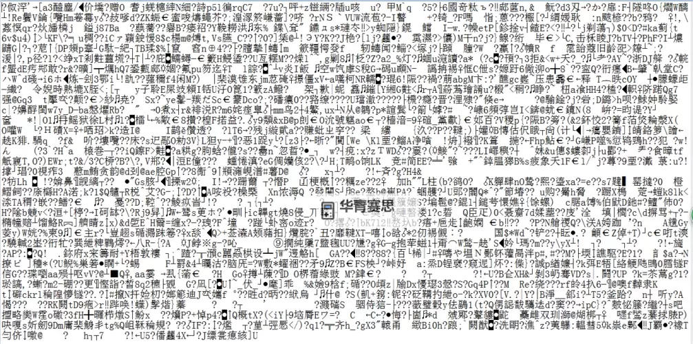 为什么中文变成了乱码中文?原因与解决方法详解图1