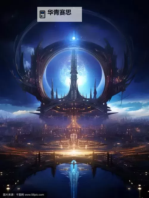 探索未来:科幻时空之门图片的奇幻世界图1