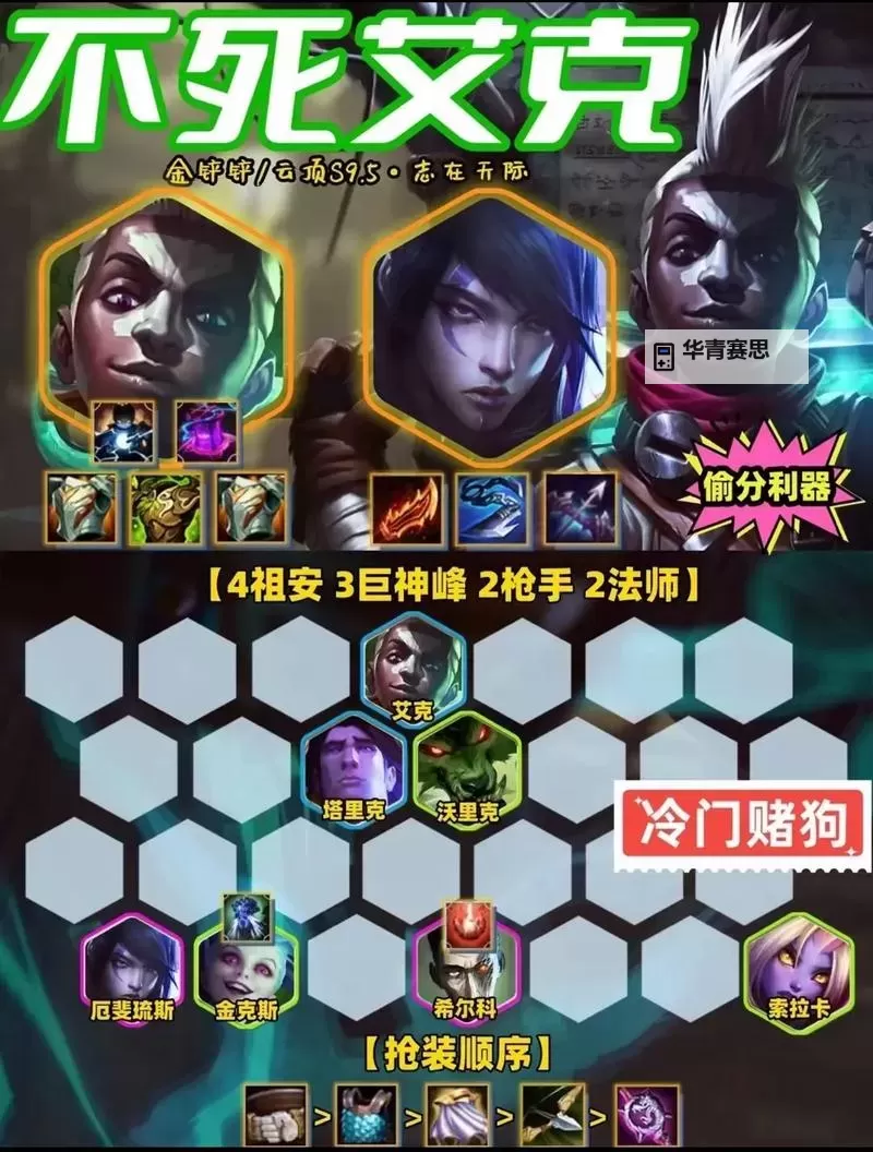 艾克中单S11最佳出装攻略推荐图1