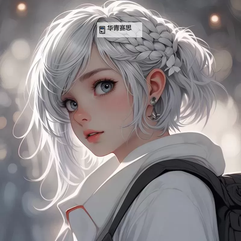 《黑暗之魂3》绝美银发少女捏脸数据分享图1