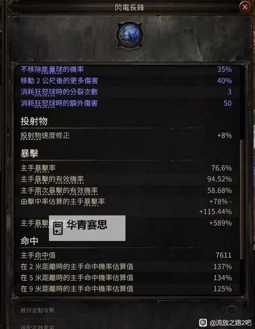 《流放之路2》亚马逊电矛BD分享 亚马逊电矛流怎么构筑图1